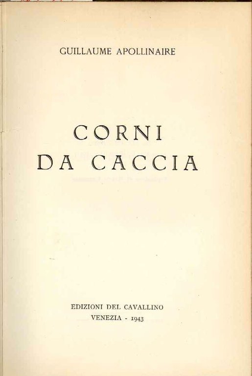 Corni da caccia