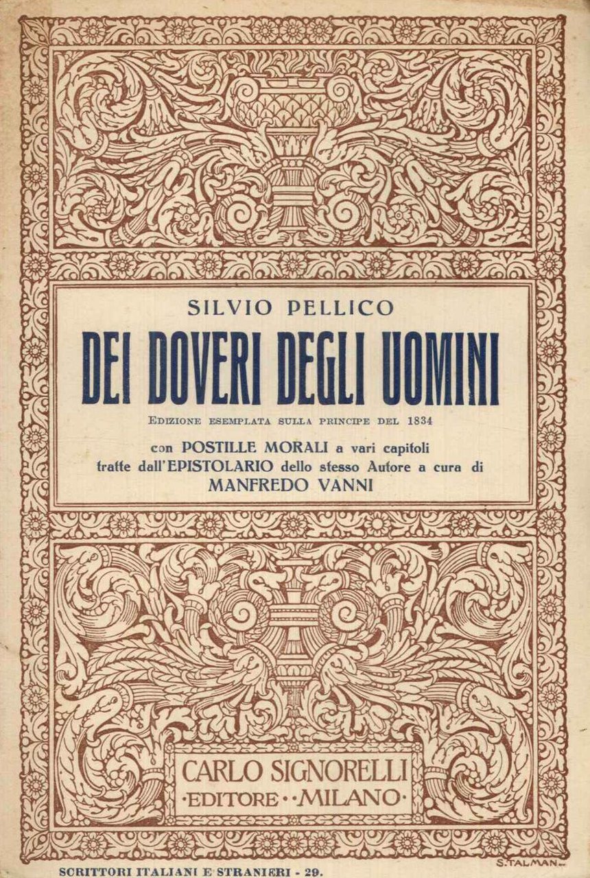 Dei doveri degli uomini