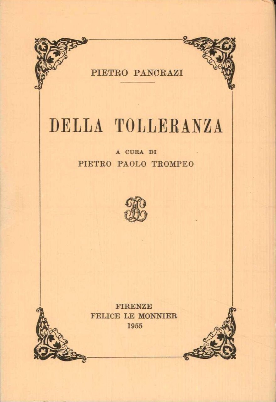 Della tolleranza