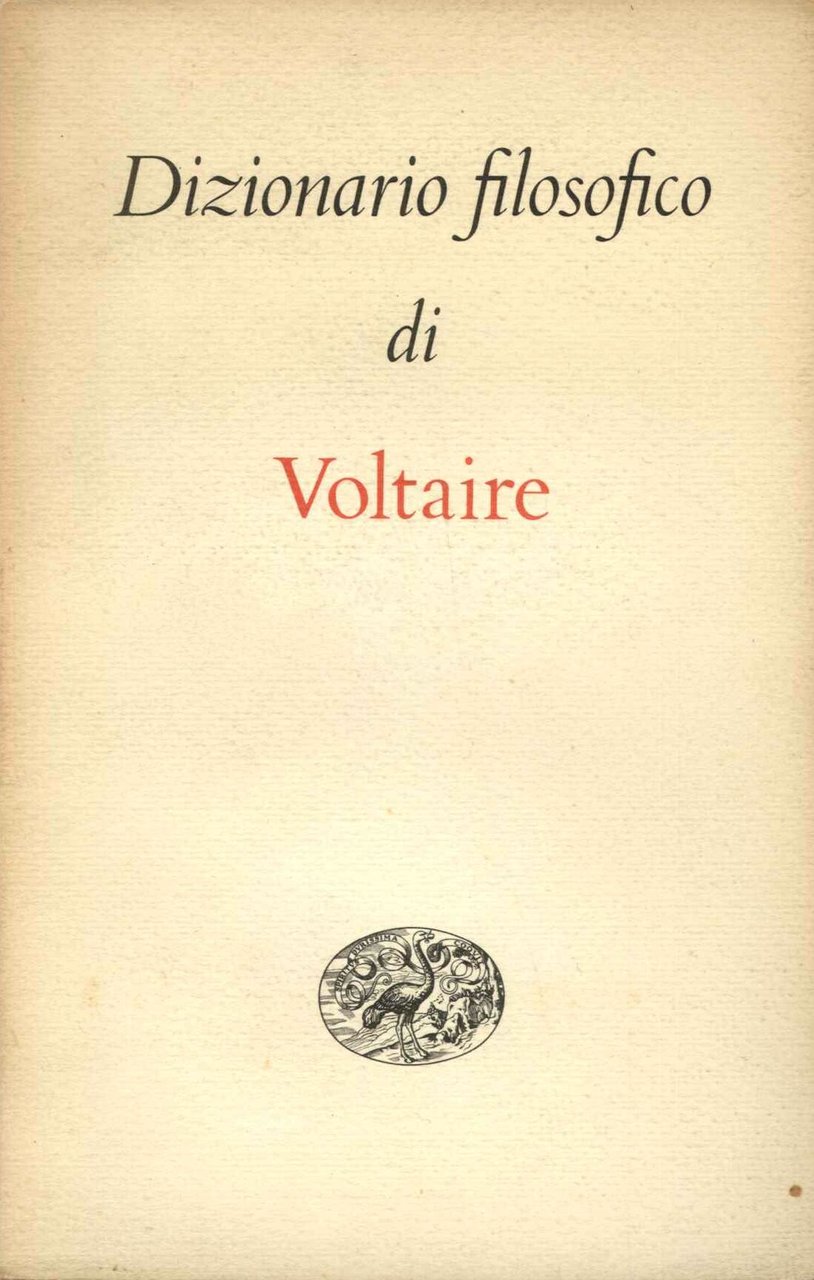 Dizionario filosofico