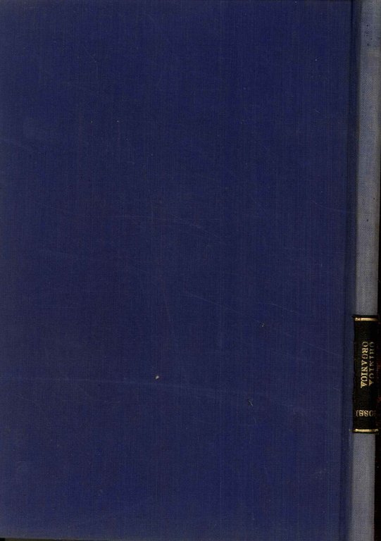 Elementi di Chimica Organica. Università di Bologna. Facoltà di Ingegneria. Anno 1952-53