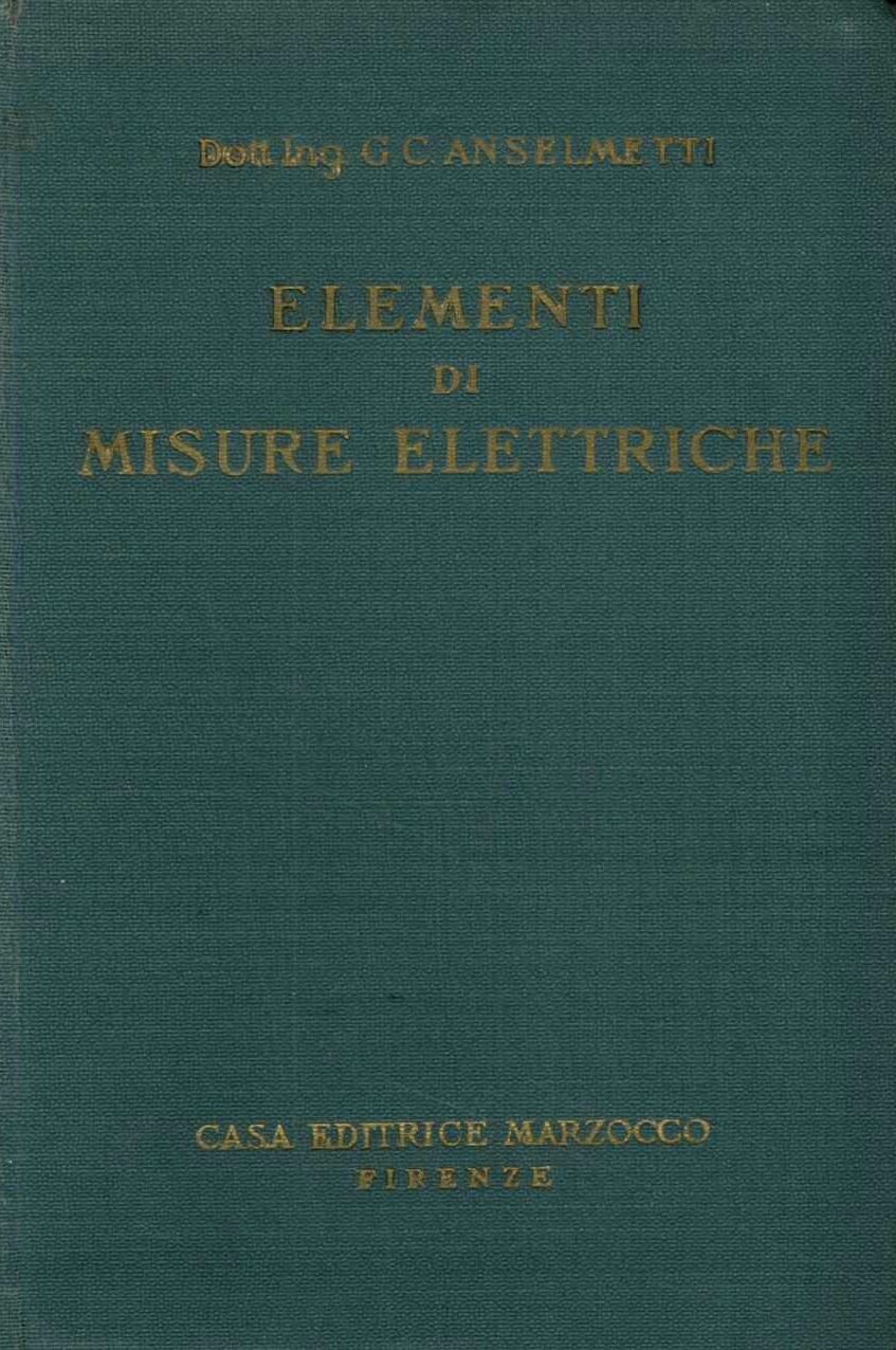 Elementi di misure elettriche