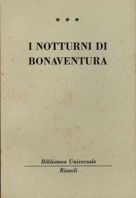I notturni di Bonaventura