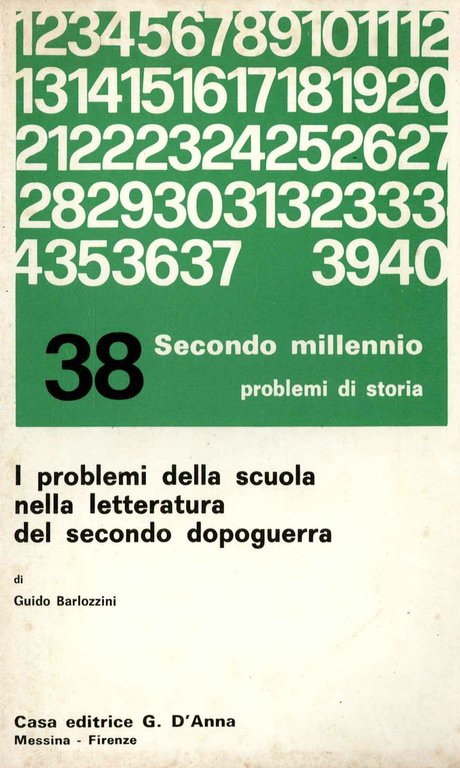 I problemi della scuola nella letteratura del secondo dopoguerra