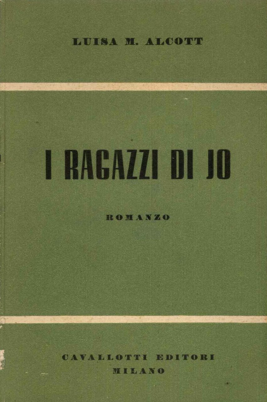 I ragazzi di Jo. Seguito a "Piccoli Uomini".