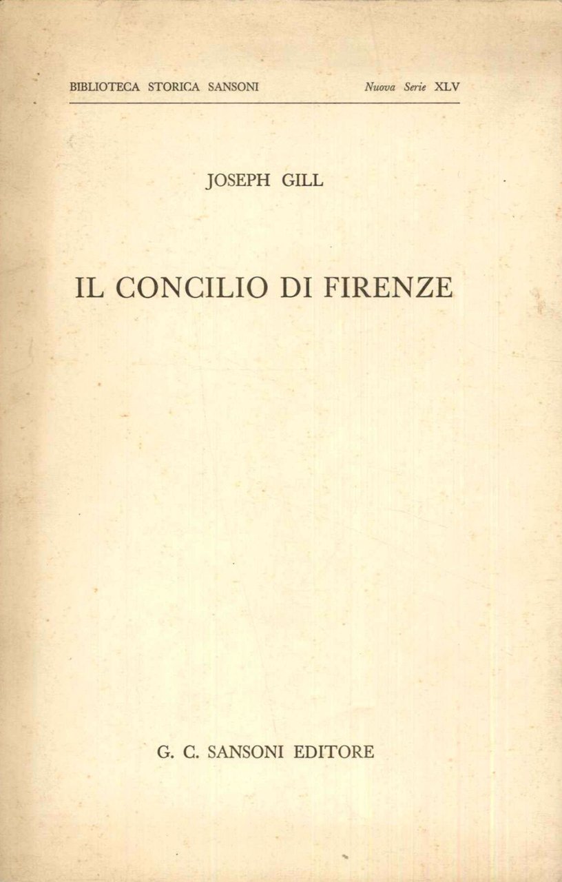 Il Concilio di Firenze