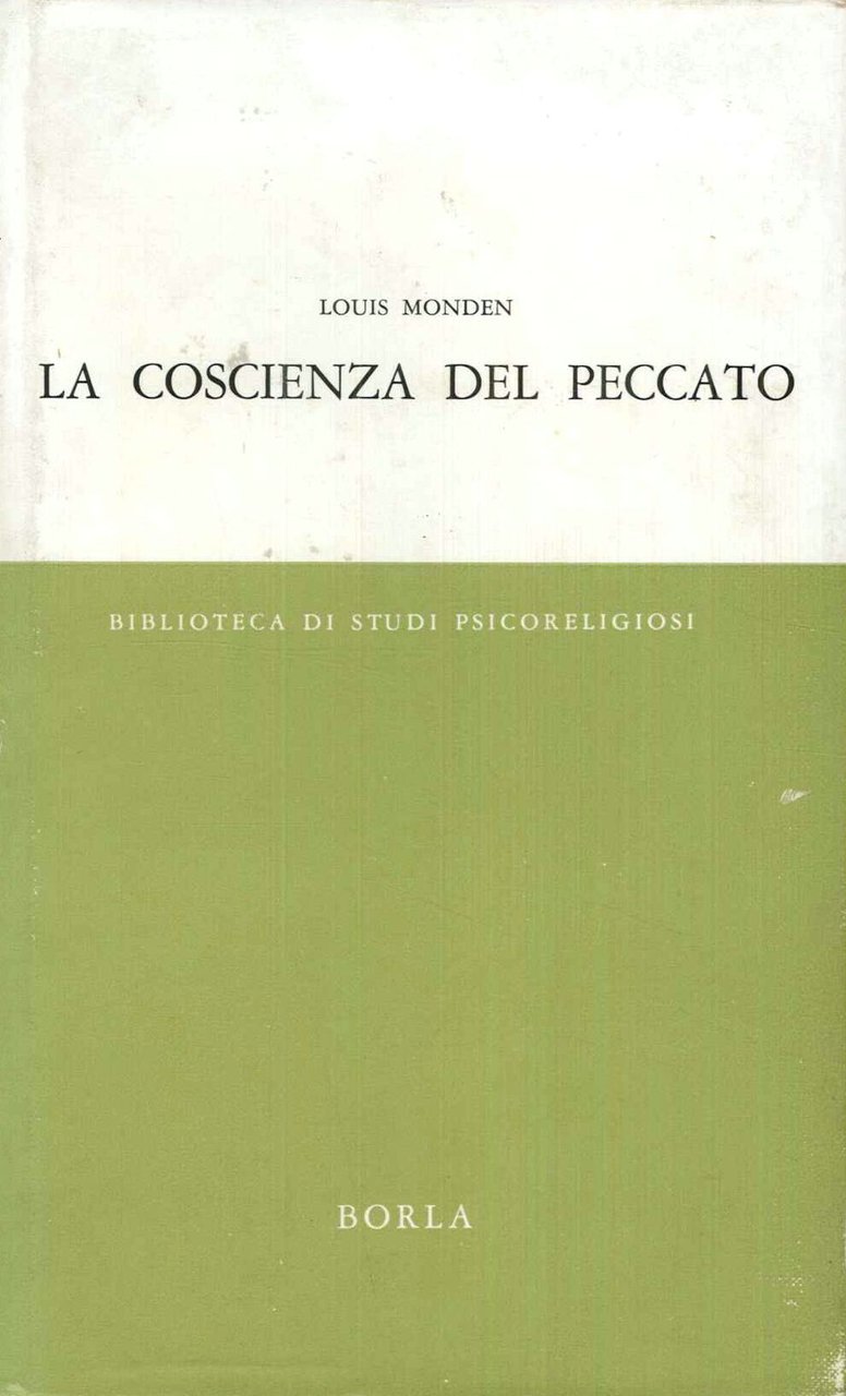 La coscienza del peccato