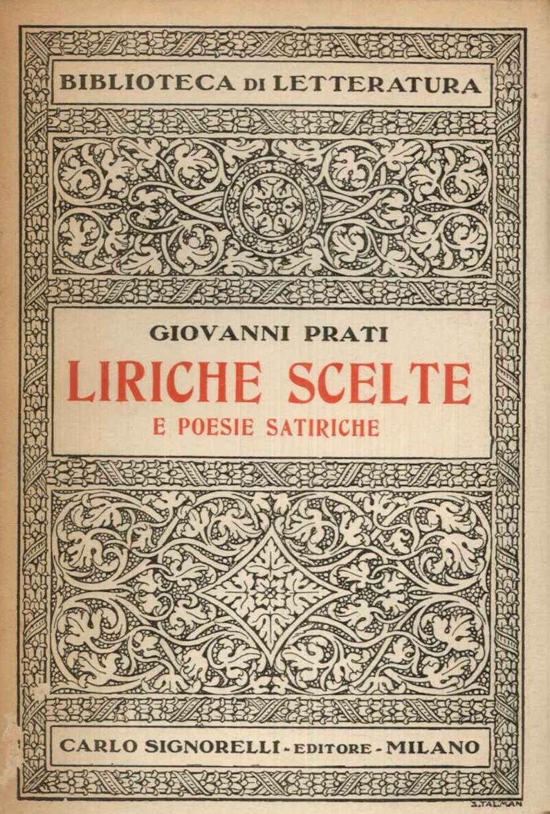 Liriche scelte e poesie satiriche