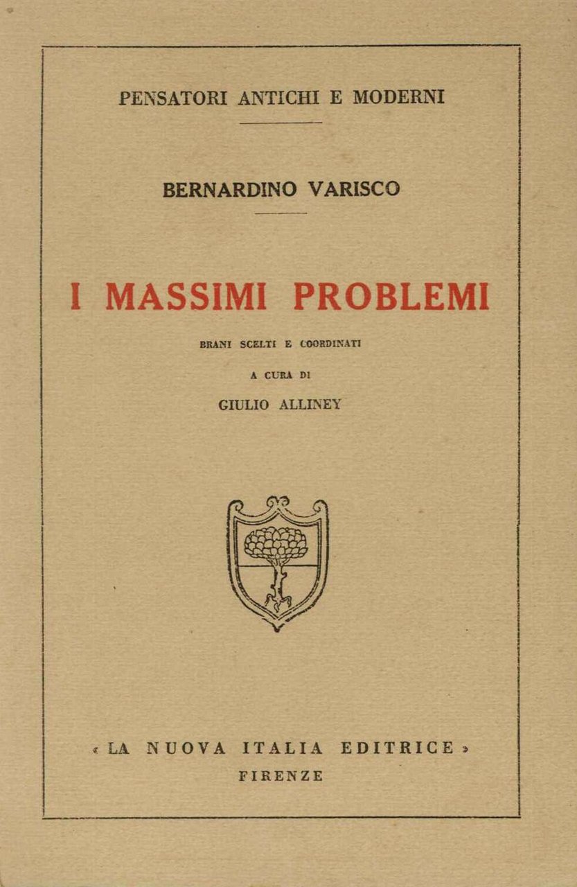 Massimi problemi