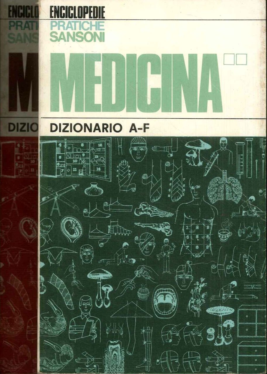 Medicina. Due volumi. Dizionario A-F. Dizionario G-F. | Immagine principale
