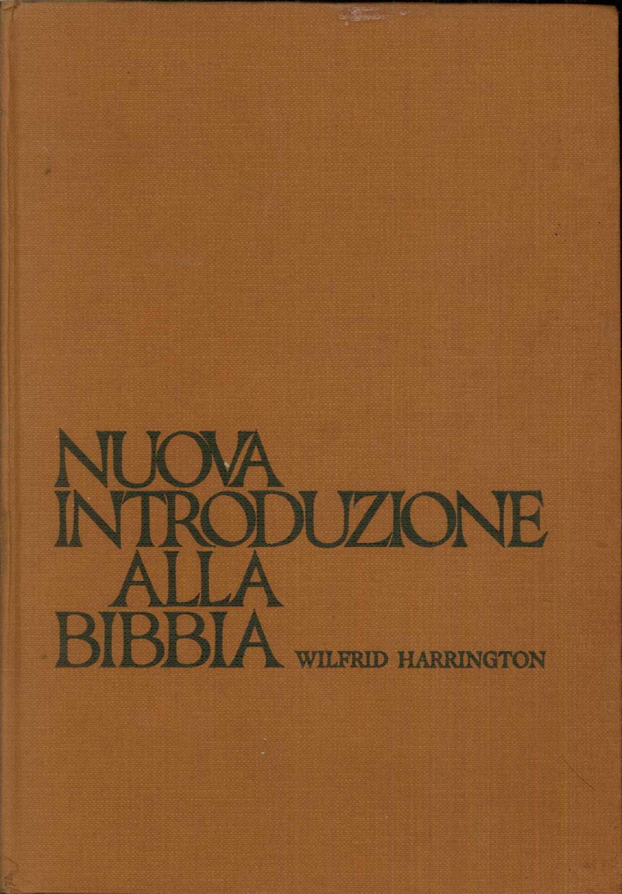 Nuova introduzione allla Bibbia