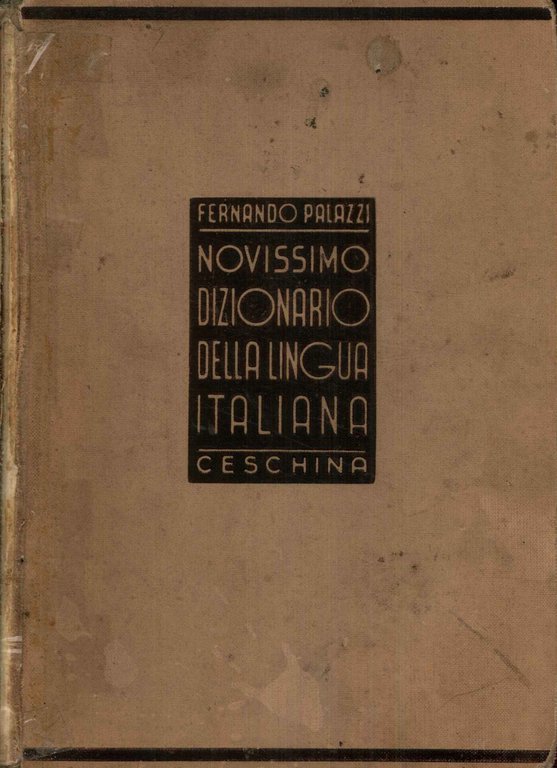 Nuovissimo dizionario della lingua italiana (Palazzi)