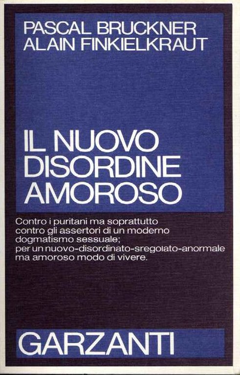 Nuovo disordine amoroso (IL)