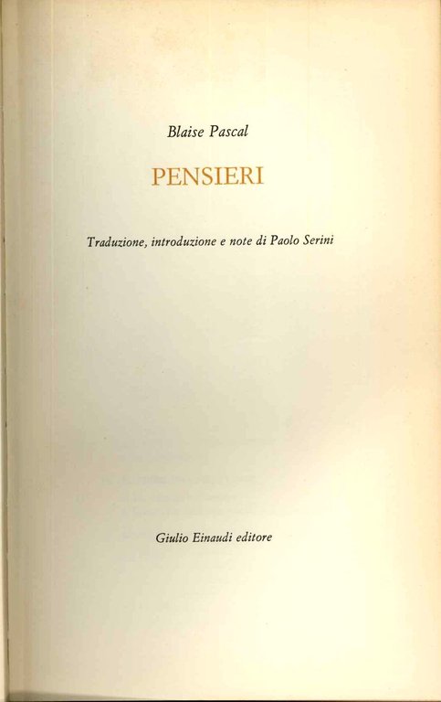 Pensieri