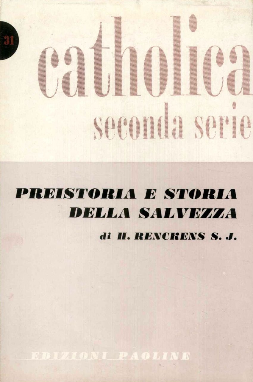 Preistoria e storia della salvezza. La concezione ebraica delle origini …