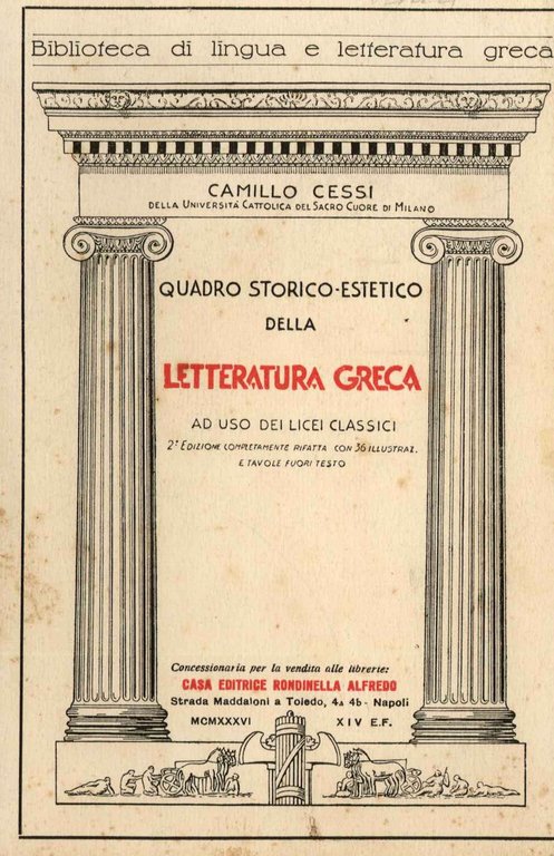 Quadro storico-estetico della letteratura greca