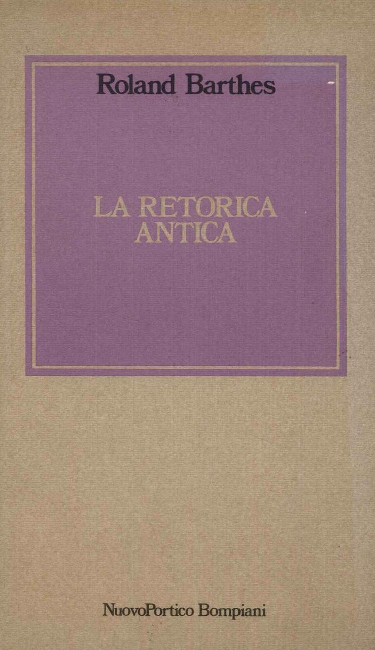 Retorica antica