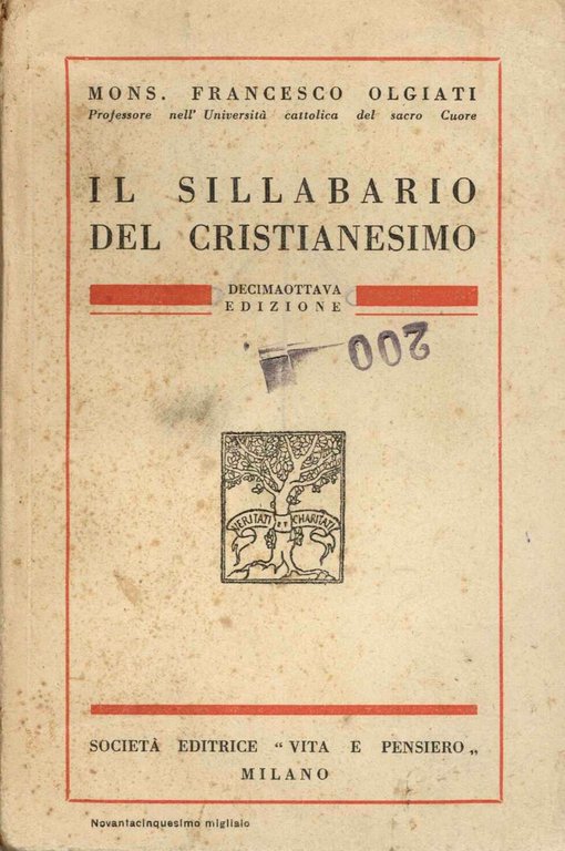 Sillabario del Cristianesimo