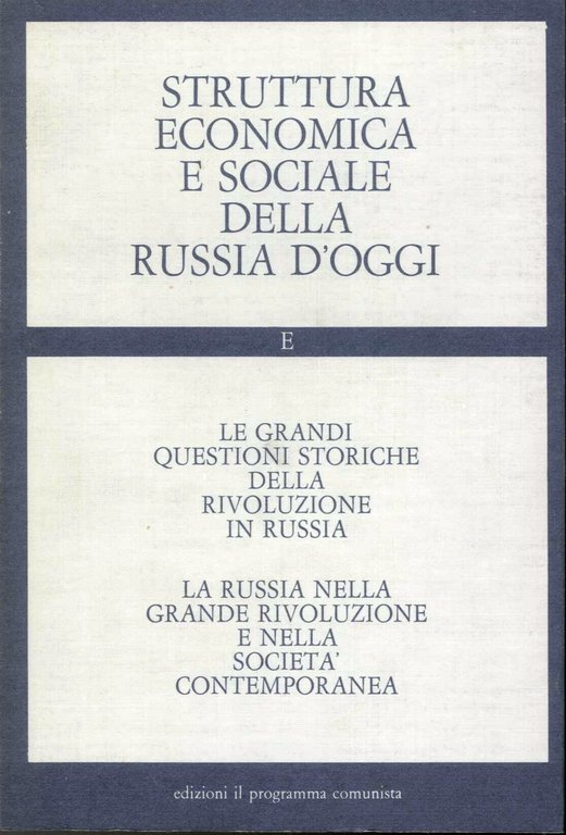 Struttura economica e sociale della Russia d'oggi