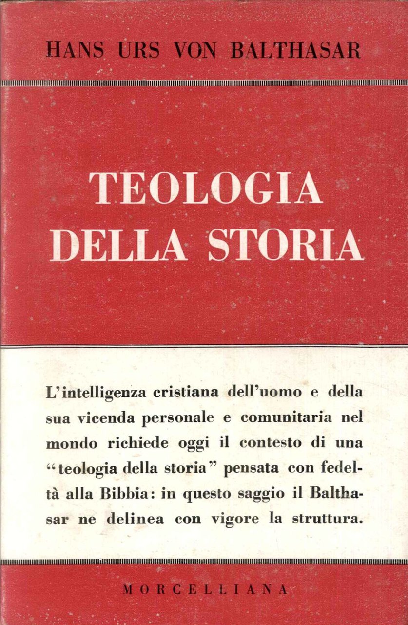 Teologia della storia: Un abbozzo