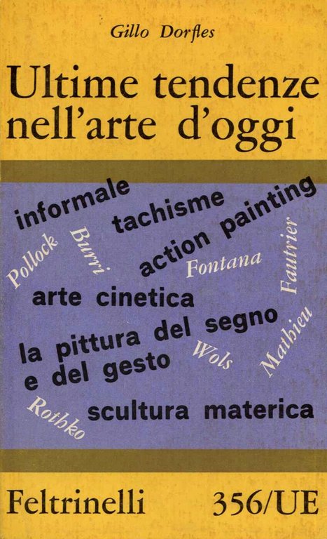 Ultime tendenze nell'arte d'oggi