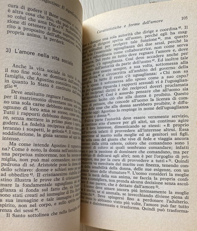 S. AGOSTINO IL SIGNIFICATO DELL'AMORE. UNA INTRODUZIONE AL PENSIERO AGOSTINIANO; …