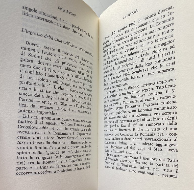 LA DIARCHIA. 1969 USA-URSS: IDEOLOGIE E COMPROMESSI DELLA POLITICA MONDIALE …