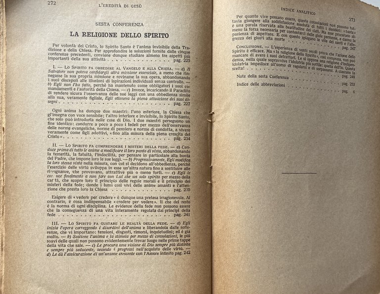 L'EREDITÀ DI GESÙ. CONFERENZE DI NOSTRA SIGNORA DI PARIGI (1935)