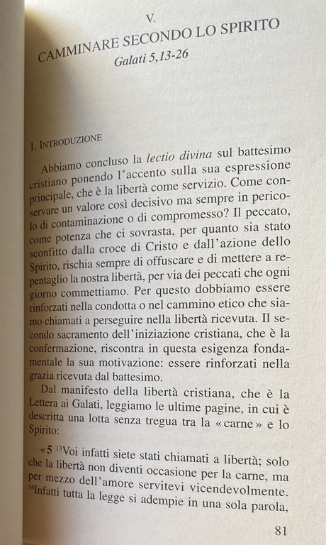 TRASFORMATI DALLO SPIRITO: LECTIO DIVINA SULLE LETTERE DI PAOLO