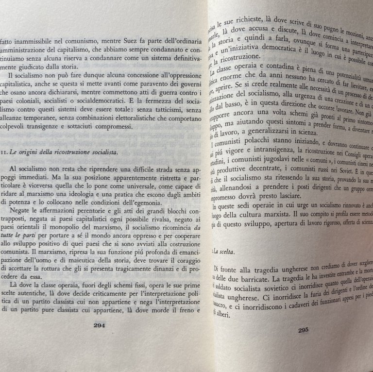 SOCIALISMO E VERITÀ. PAMPLHETS DI POLITICA E CULTURA