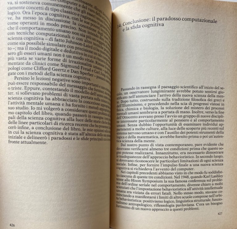 LA NUOVA SCIENZA DELLA MENTE. STORIA DELLA RIVOLUZIONE COGNITIVA