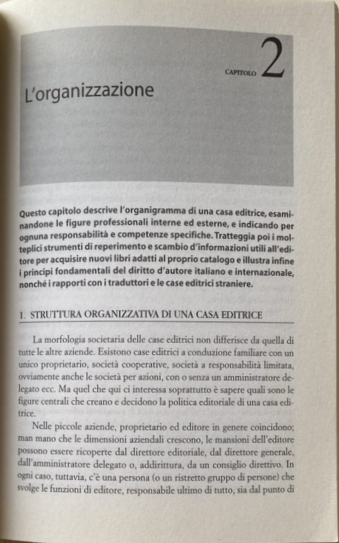 L'EDITORIA. UN'INDUSTRIA DELL'ARTIGIANATO