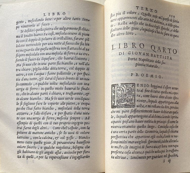 DEI MIRACOLI ET MARAVIGLIOSI EFFETTI DALLA NATURA PRODOTTI LIBRI IIII, …