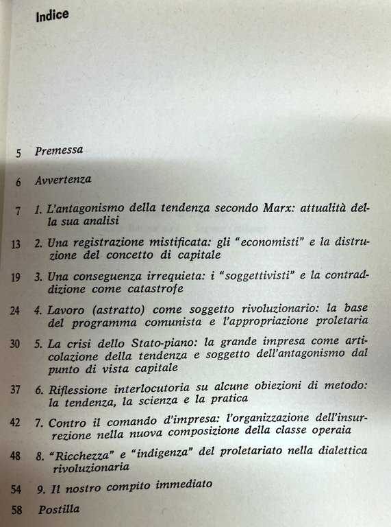 CRISI DELLO STATO-PIANO. COMUNISMO E ORGANIZZAZIONE RIVOLUZIONARIA