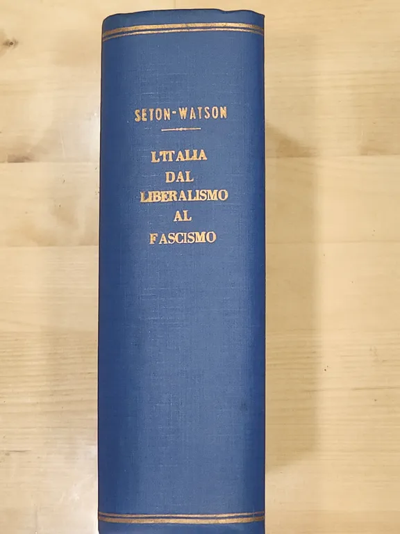 L'ITALIA DAL LIBERALISMO AL FASCISMO VOL.1+2 (UNICO TOMO )
