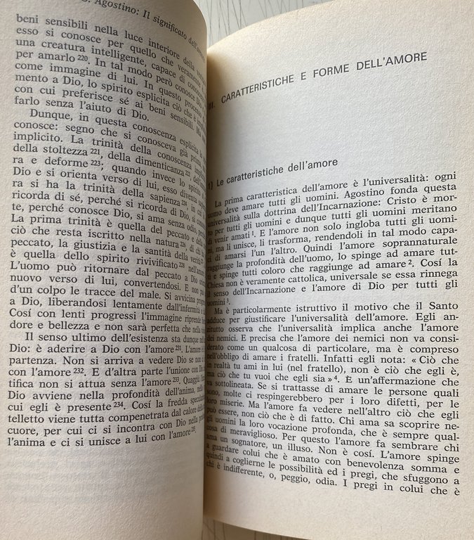 S. AGOSTINO IL SIGNIFICATO DELL'AMORE. UNA INTRODUZIONE AL PENSIERO AGOSTINIANO; …