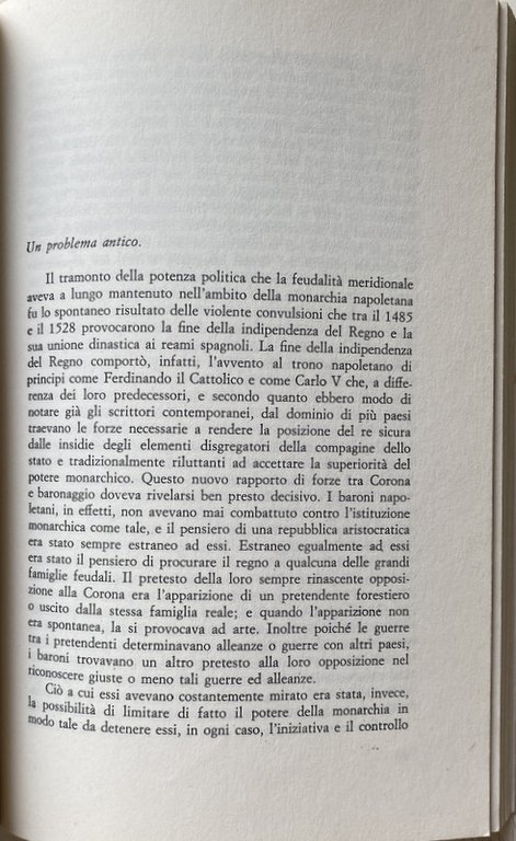 DAL COMUNE MEDIEVALE ALL'UNITÀ. LINEE DI STORIA MERIDIONALE