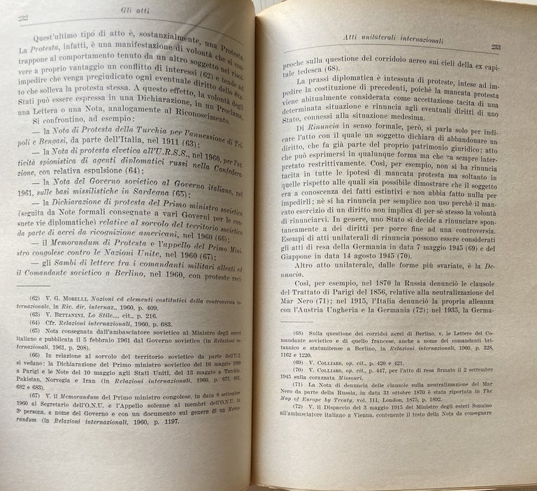 NOZIONI DI DIPLOMAZIA E DI DIRITTO DIPLOMATICO