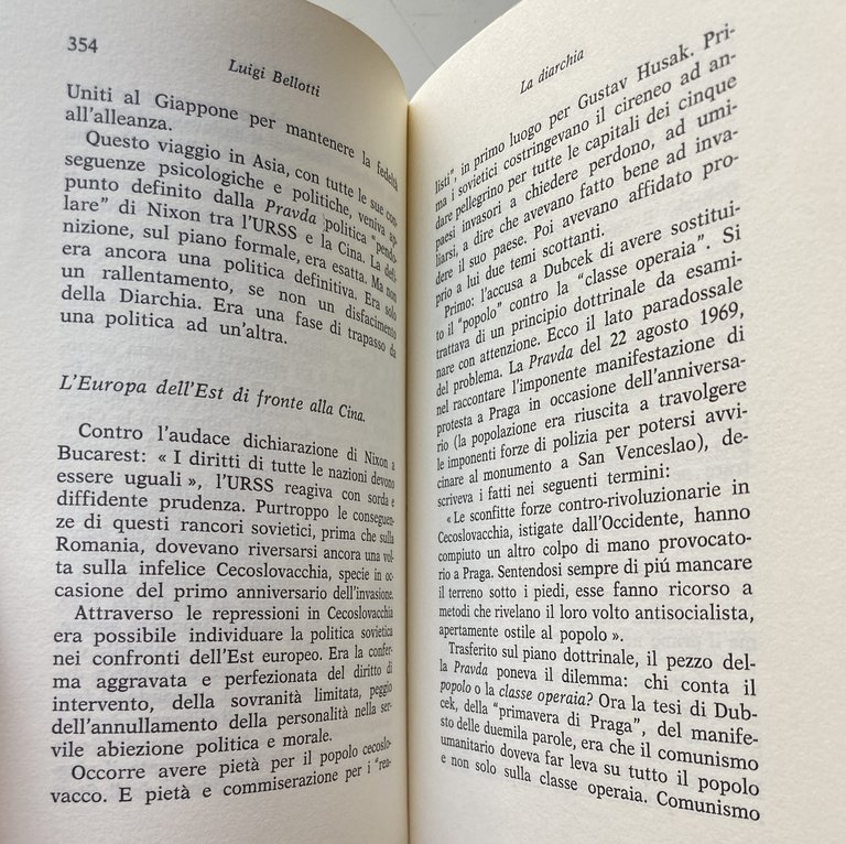 LA DIARCHIA. 1969 USA-URSS: IDEOLOGIE E COMPROMESSI DELLA POLITICA MONDIALE …