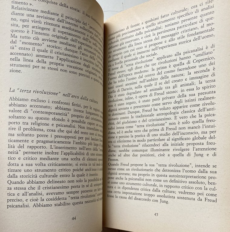 ESPERIENZA RELIGIOSA E INTERPRETAZIONE PSICANALITICA A CONFRONTO NELL'OSSERVAZIONE CLINICA E …