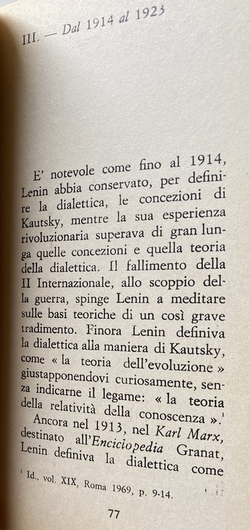 LENIN E IL LENINISMO