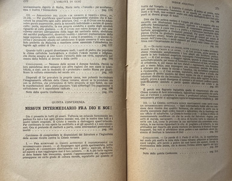 L'EREDITÀ DI GESÙ. CONFERENZE DI NOSTRA SIGNORA DI PARIGI (1935)