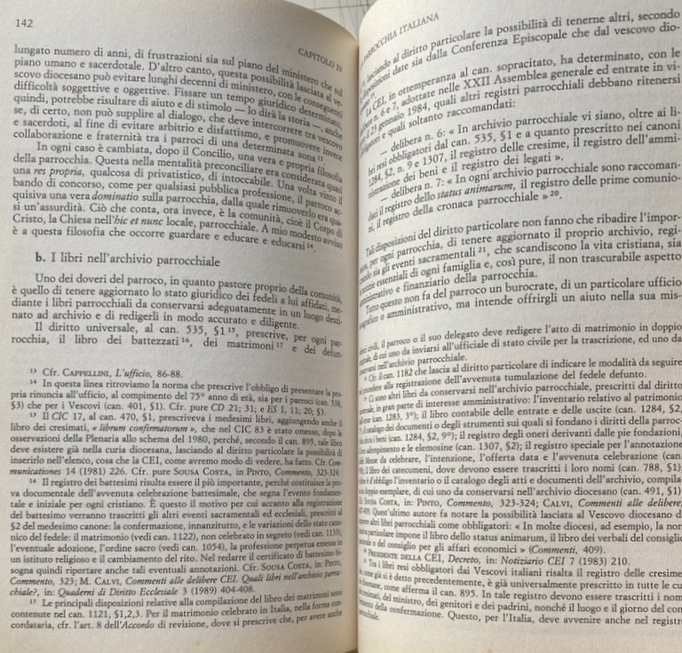 LA PARROCCHIA FRA PASTORALE E DIRITTO IN ITALIA: SUA IDENTITÀ …