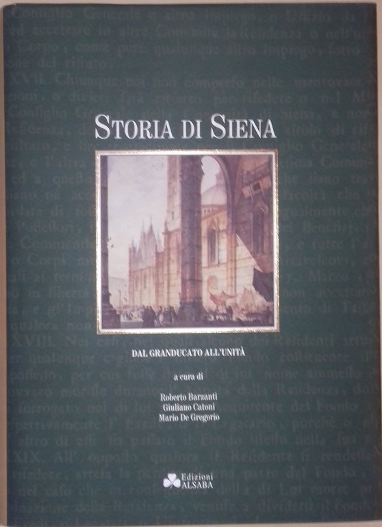 Storia di siena ( 3 volumi completa)