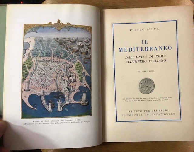 IL MEDITERRANEO: DALL'UNITA' DI ROMA ALL'IMPERO ITALIANO.,