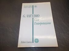 Oltre l'interpretazione.