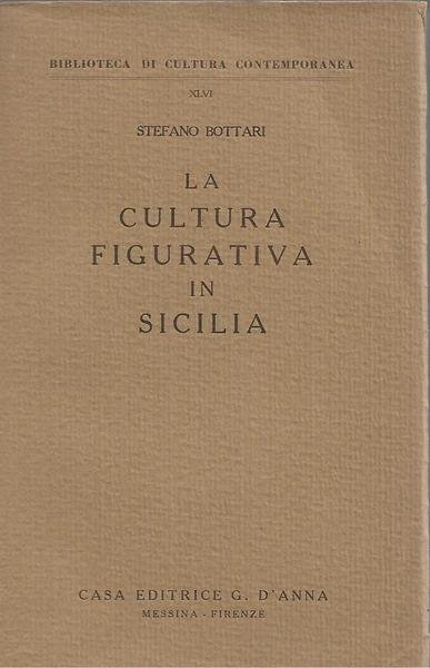 La cultura figurativa in Sicilia.