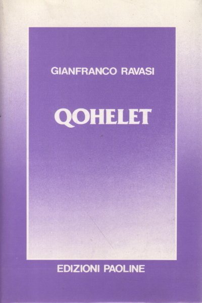 Qohelet.