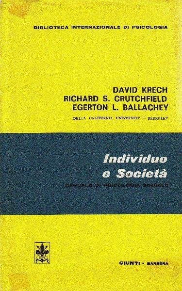 Individuo e Societa'.