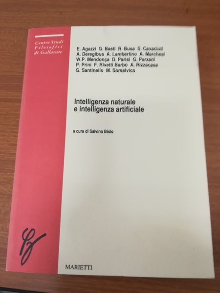 Intelligenza naturale e intelligenza artificiale.